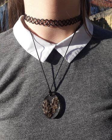 Lavender ketting