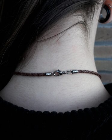 Bohemian style choker - Cross